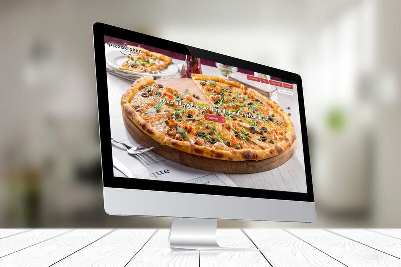 WordPress-nettside for pizzarestaurant på Mosterøy